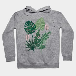 Aztec Jungle Leaves Hoodie